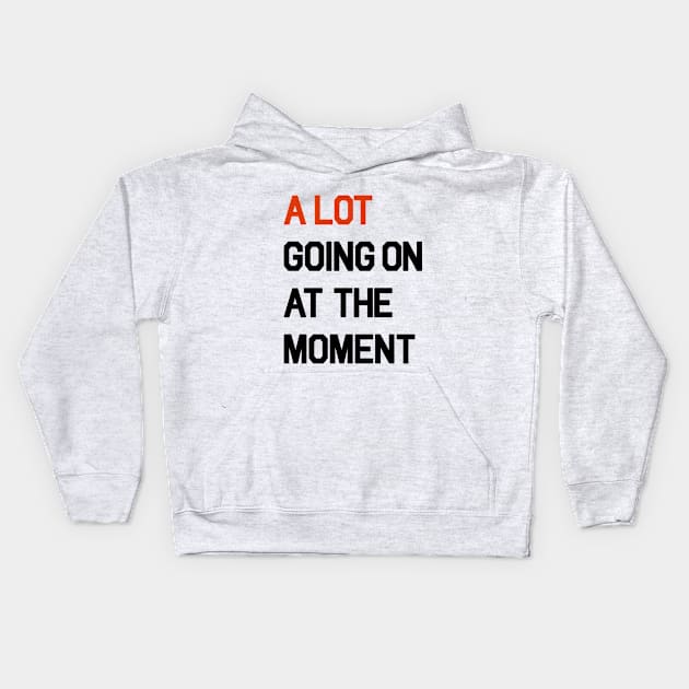 A LOT going on Kids Hoodie by Abril Victal